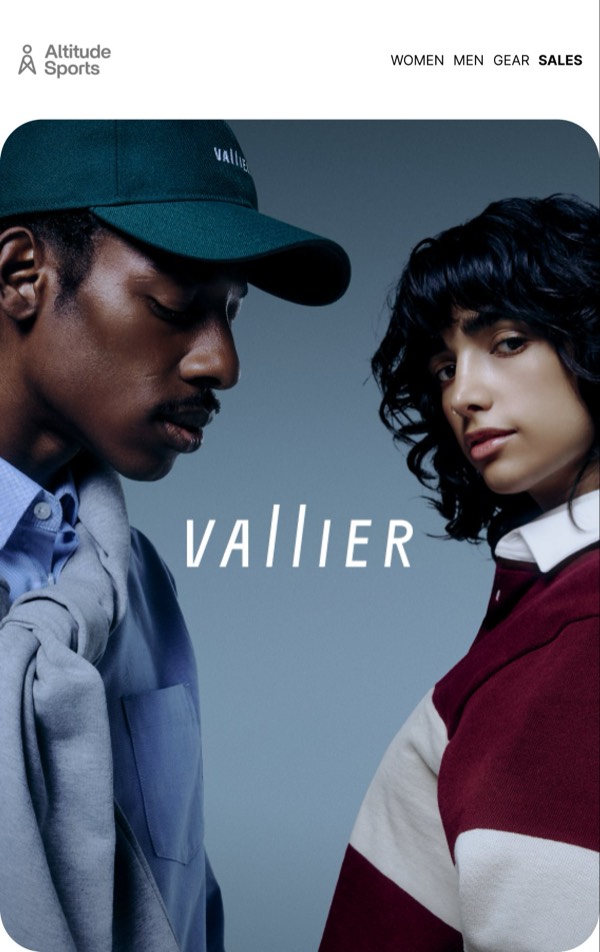 Stylish Clothing Campaign - Altitude email component (hero layout)
