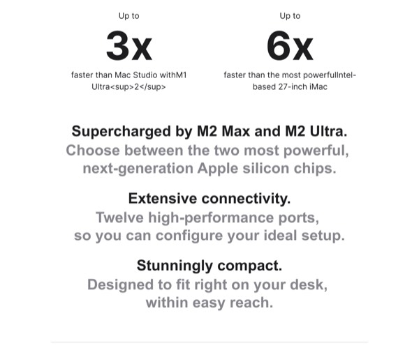 Performance Highlights - Apple email component (single column layout)