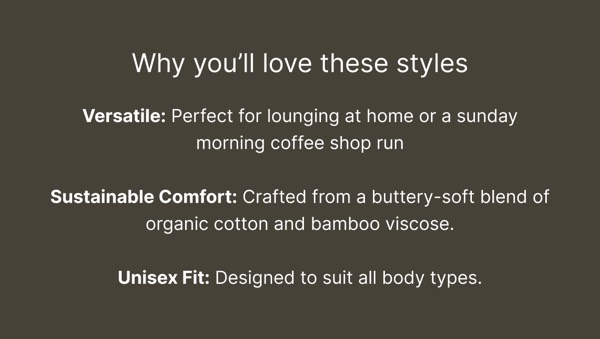 Why You’ll Love These Styles - Boody email component (single column layout)