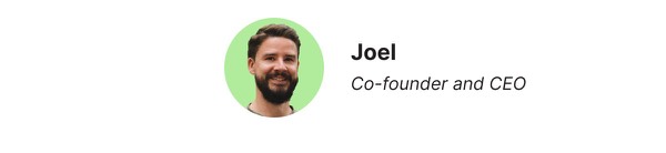 Founder Introduction - Buffer email component (single column layout)