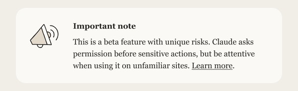 Important Note - Claude email component (single column layout)