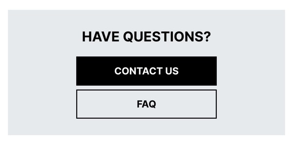 Contact Us Section - Crocs email component (single column layout)