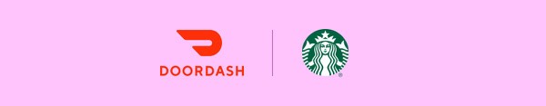 Brand Partnership Header - DoorDash email component (header layout)