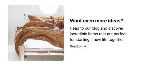 More Ideas Section - Etsy email component (two column layout)