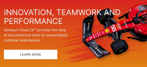 Innovative Customer Solutions - Ferrari email component (hero layout)