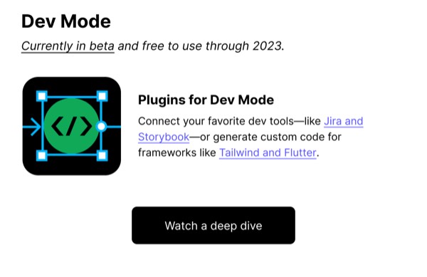 Dev Mode Features - Figma email component (single column layout)