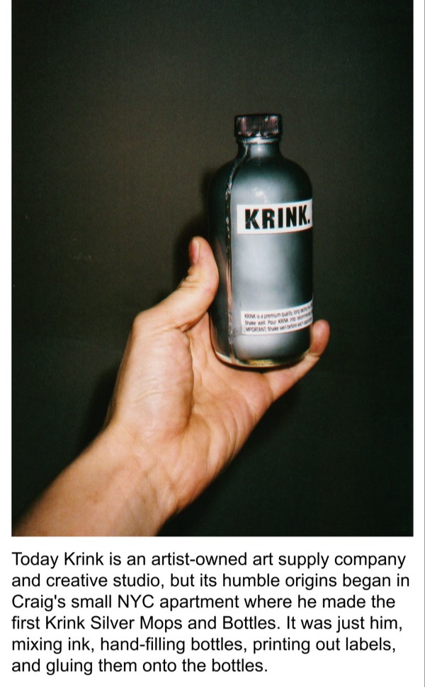 Krink Product Introduction - Krink email component (single column layout)