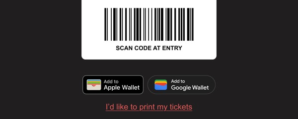 Ticket Scan Component - Lido email component (single column layout)