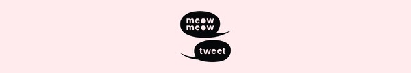 Chat Bubbles - Meow Meow email component