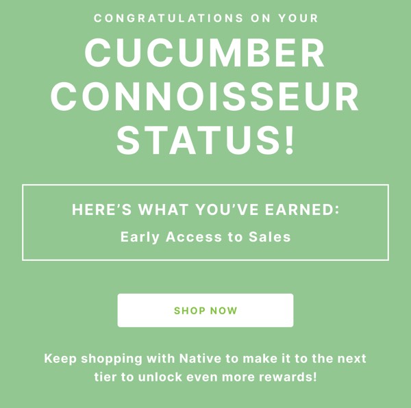 Cucumber Connoisseur Status Update - Native email component (single column layout)
