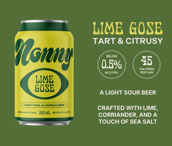 Lime Gose Beer Can - Nonny email component