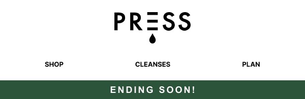 Promotional Header with CTA - Press email component (single column layout)